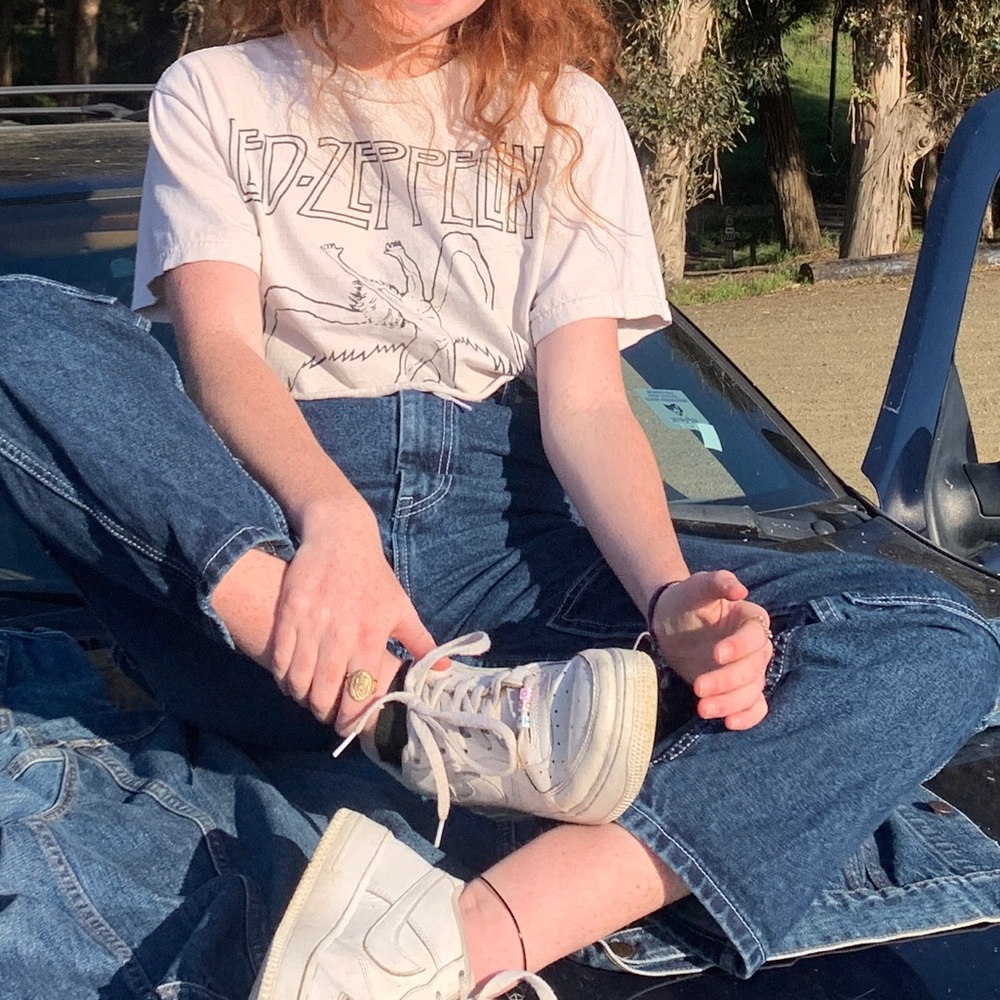 Brandy Melville Led Zeppelin top